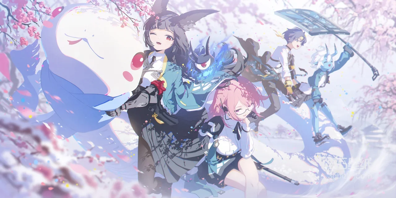 绝区零角色群像·国漫二次元唯美 宽屏车机壁纸1