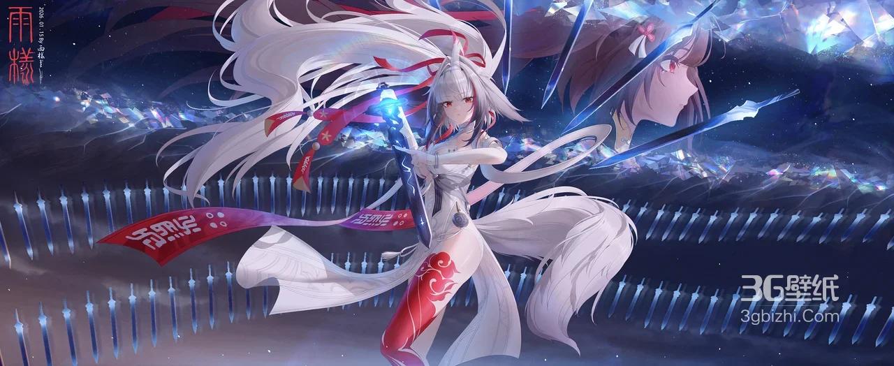 雨樘·狐尾剑海 国漫唯美风游戏角色壁纸（高热度：国漫游戏角色壁纸）1