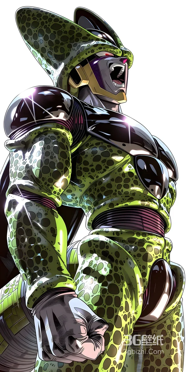 沙鲁·完全体 龙珠动漫热血风手机壁纸1