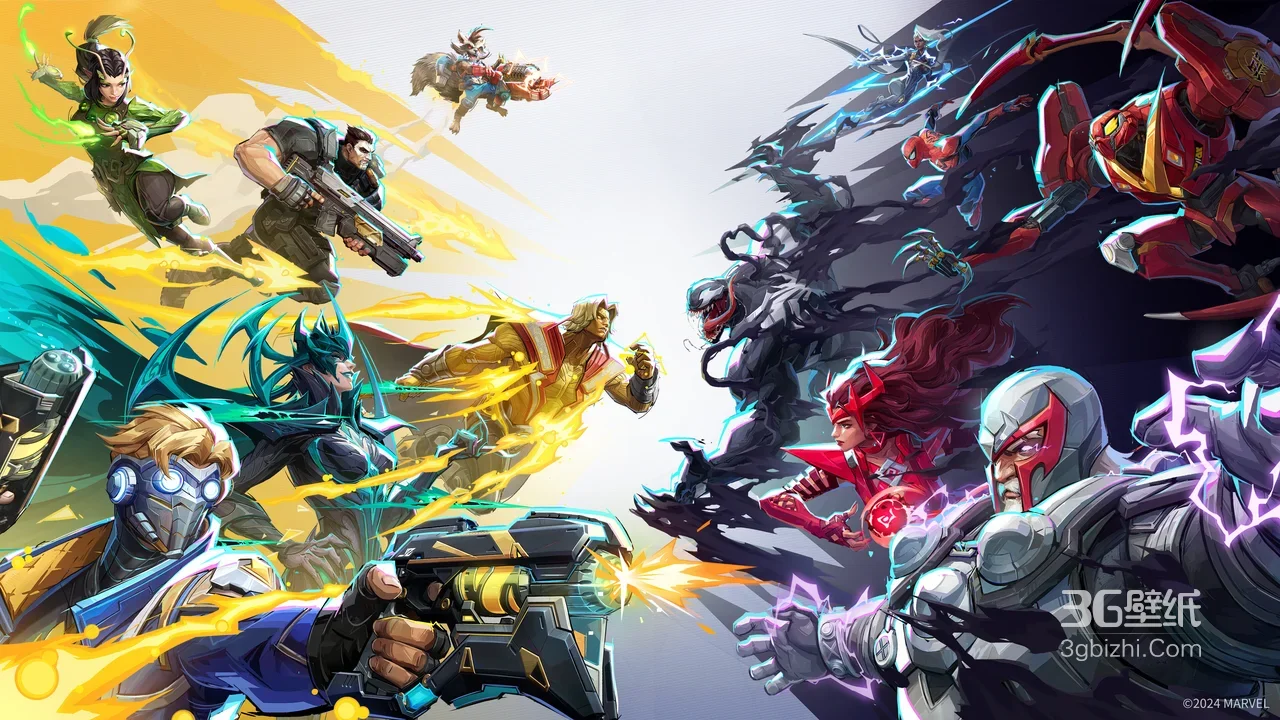 漫威英雄对战·美式漫画科幻战斗风 超燃游戏壁纸（2024）1