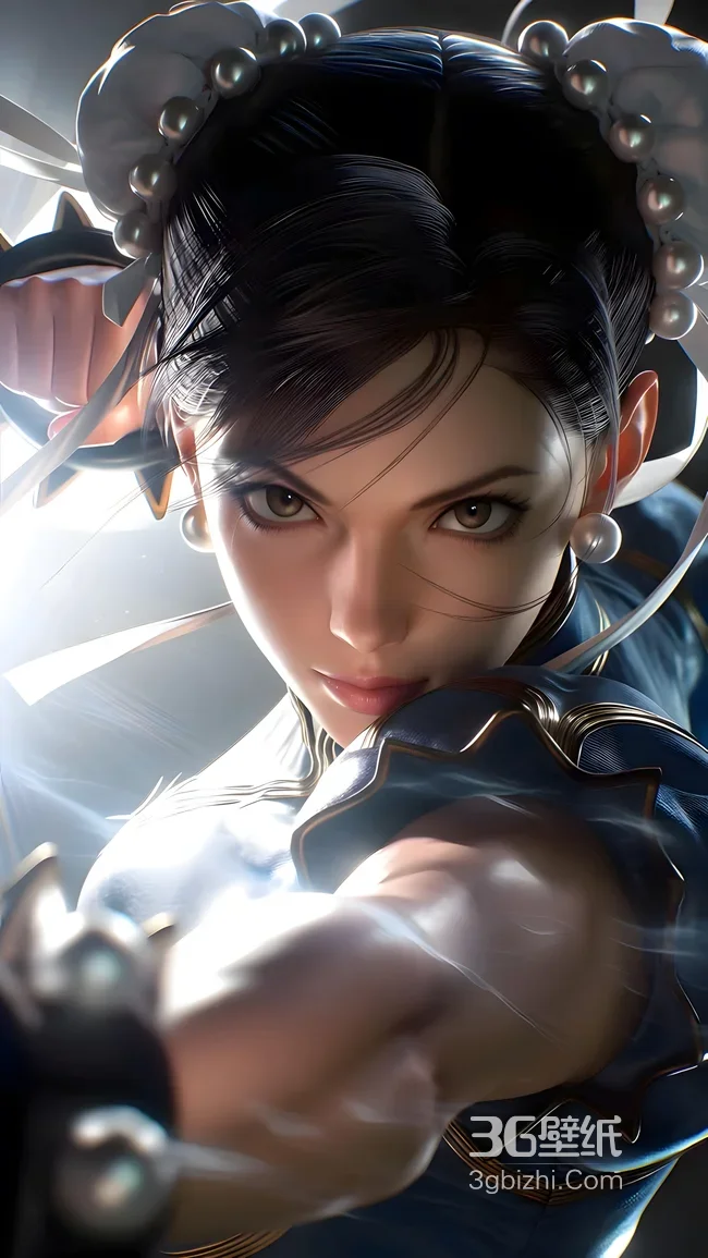 春丽·格斗出击 写实风《街头霸王》热血格斗壁纸热搜款1