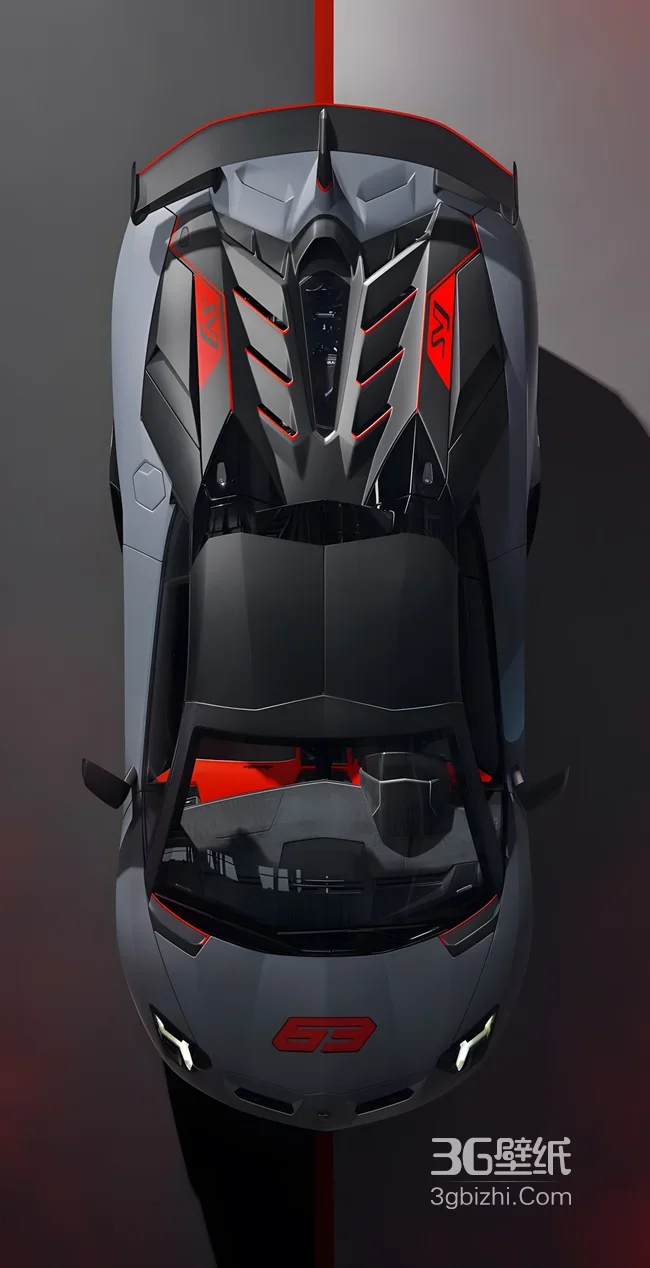 兰博基尼超跑·科技机械风·性能美学手机壁纸1