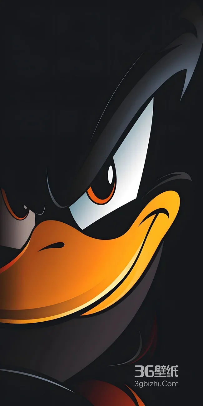 达菲鸭·暗黑风动漫《乐一通》角色高人气手机壁纸1