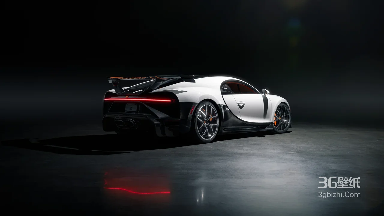 布加迪超跑·暗黑科技风 超跑宽屏电脑壁纸1