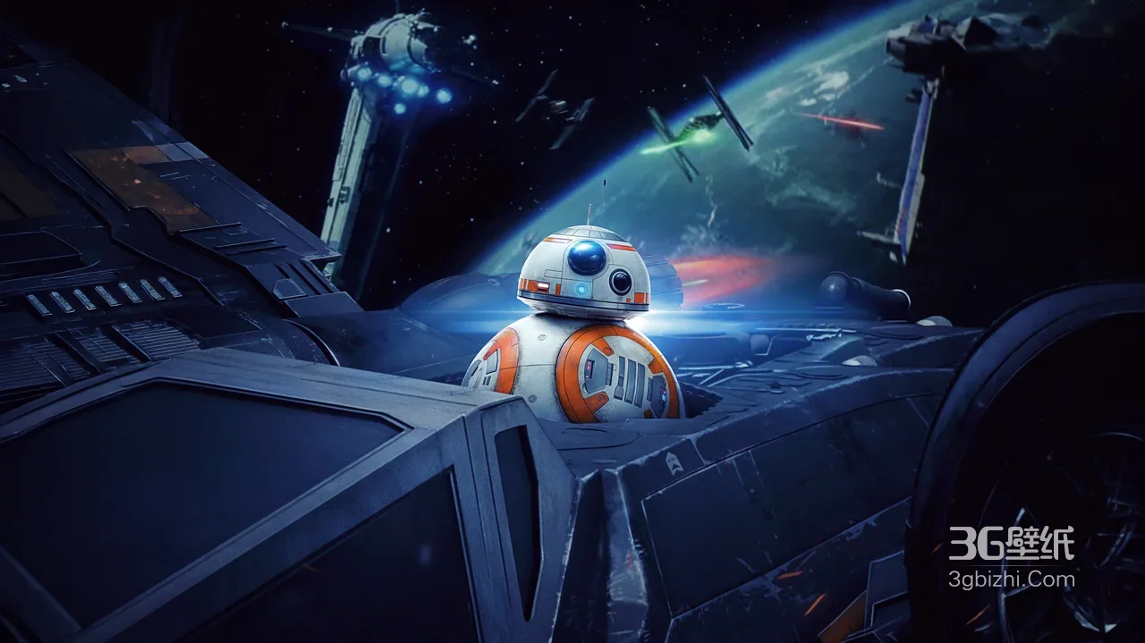 BB-8·星际战场写实风（星球大战影视电脑壁纸高人气款）1