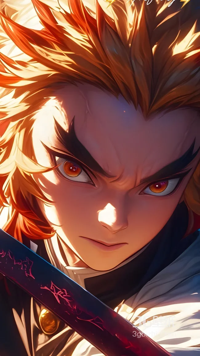 炼狱杏寿郎·炎柱威严 日漫热血《鬼灭之刃》壁纸1