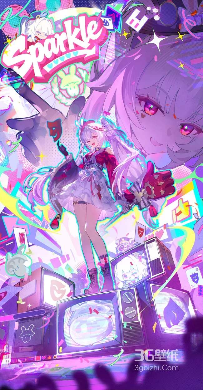 Sparkle·霓虹赛博风 崩坏星穹铁道角色壁纸1