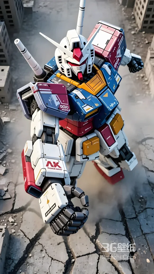 RX-78-2高达·写实机械风 机动战士高达机甲壁纸1