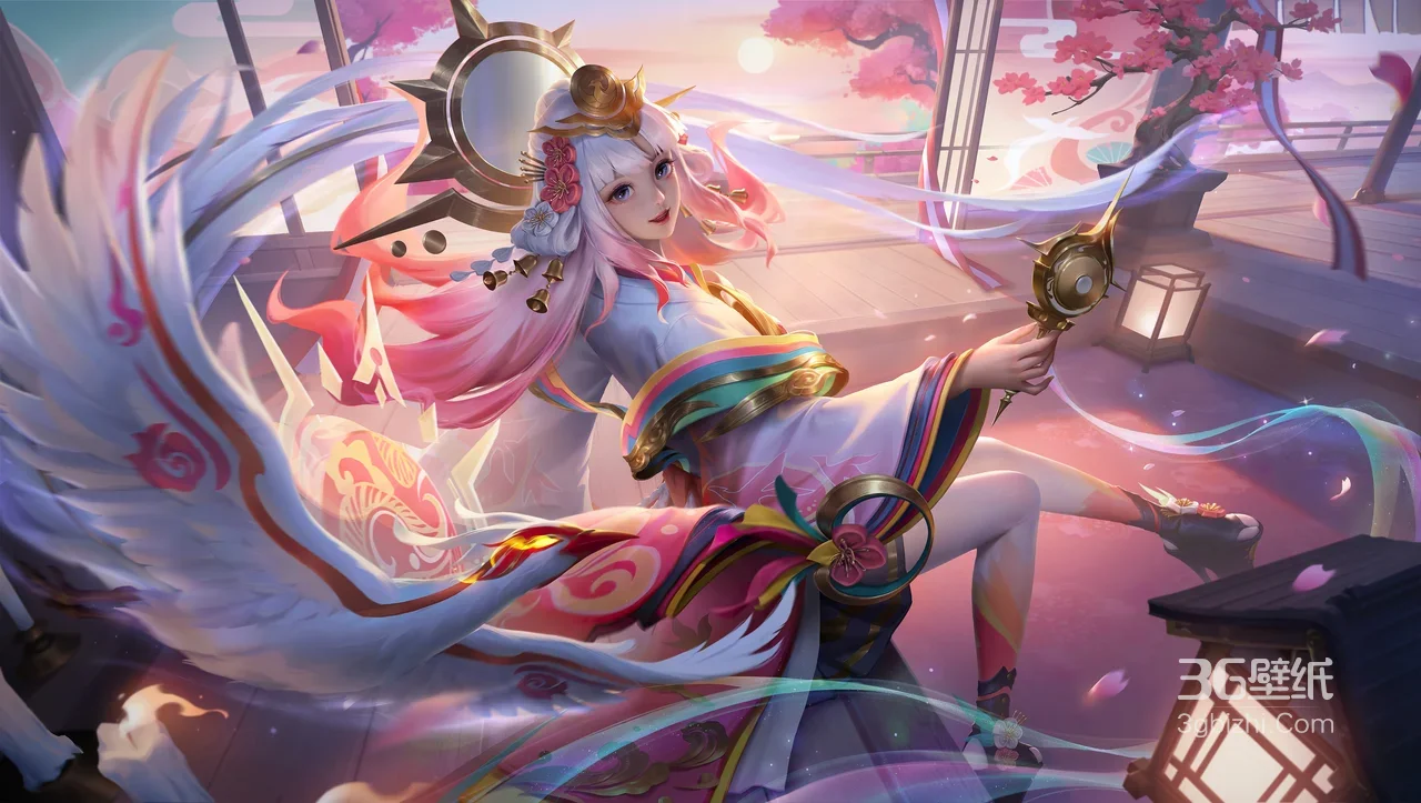 娜可露露·前尘镜 唯美和风 王者荣耀角色壁纸推荐1