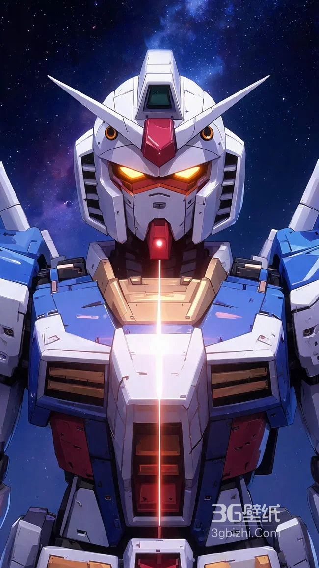 RX-78高达·光束迸发 二次元机甲风 机动战士高达手机壁纸（机甲科幻壁纸）1