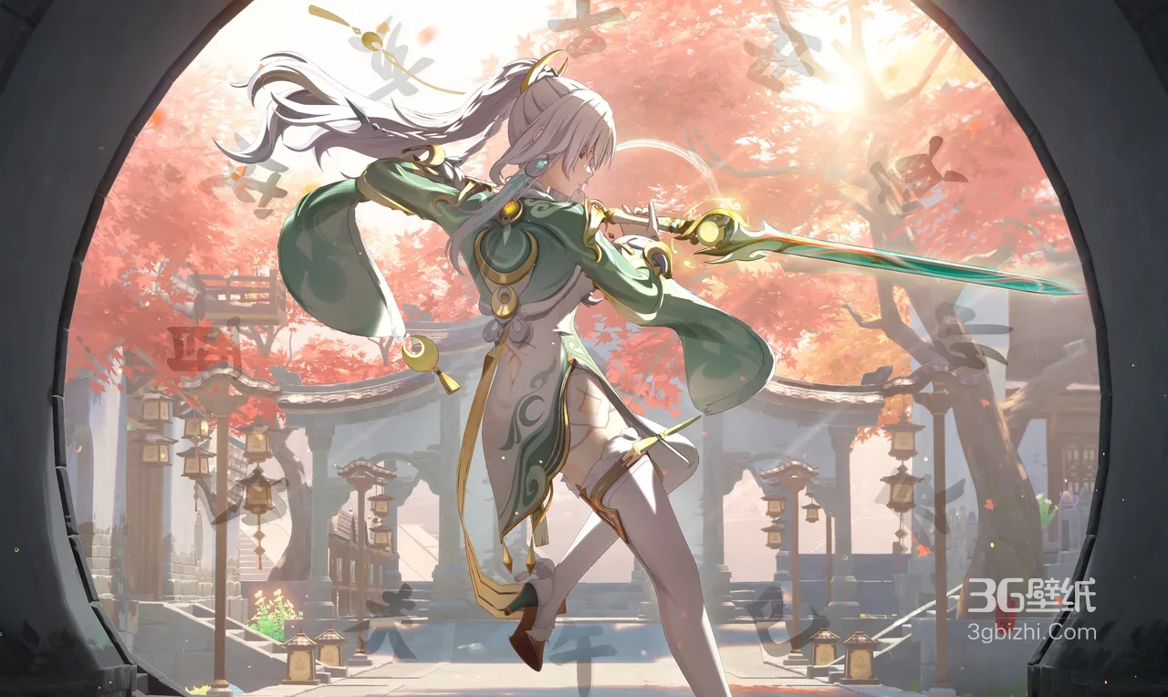 符玄·执剑英姿 国风《崩坏：星穹铁道》唯美壁纸1
