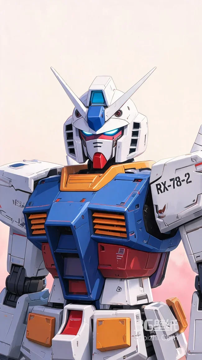 RX-78-2高达·机械写实 机动战士高达动漫手机壁纸1