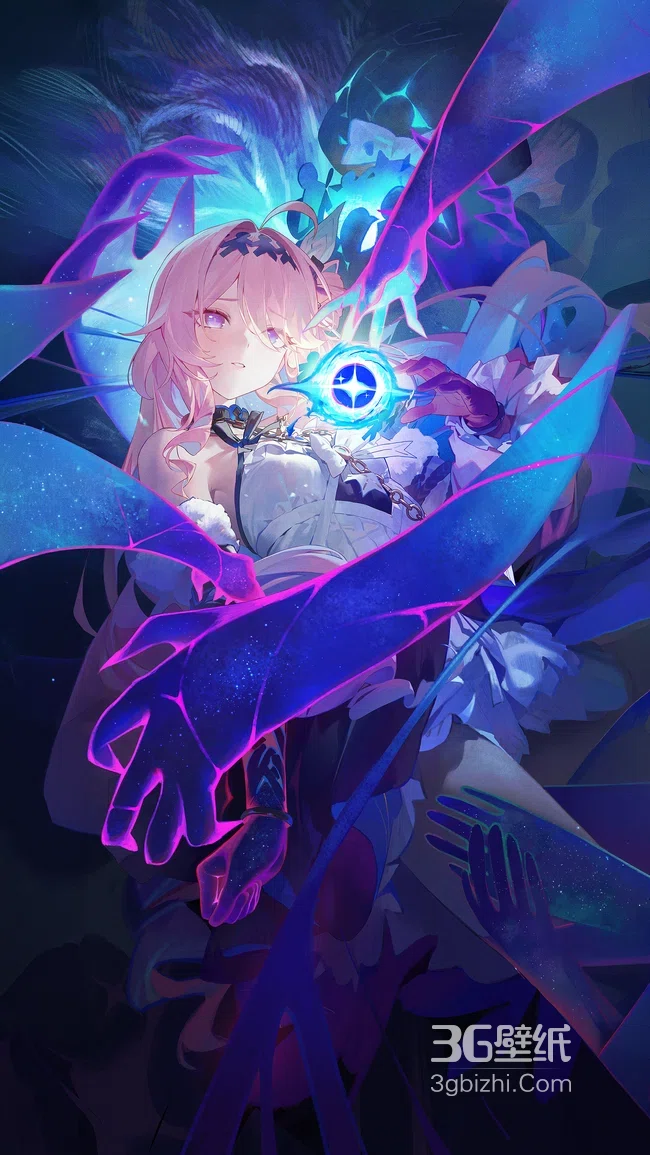卡洛斯汀·微光封印 唯美二次元原画 高清锁屏1