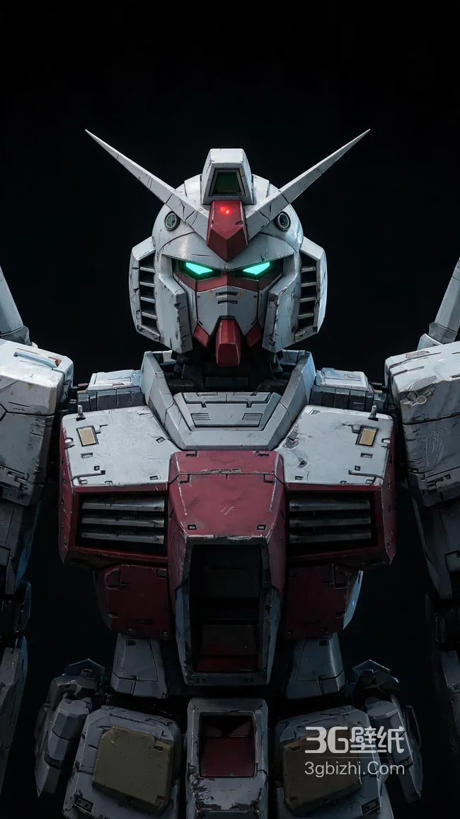 RX-78-2高达·战损质感 机动战士高达高清全面屏锁屏1