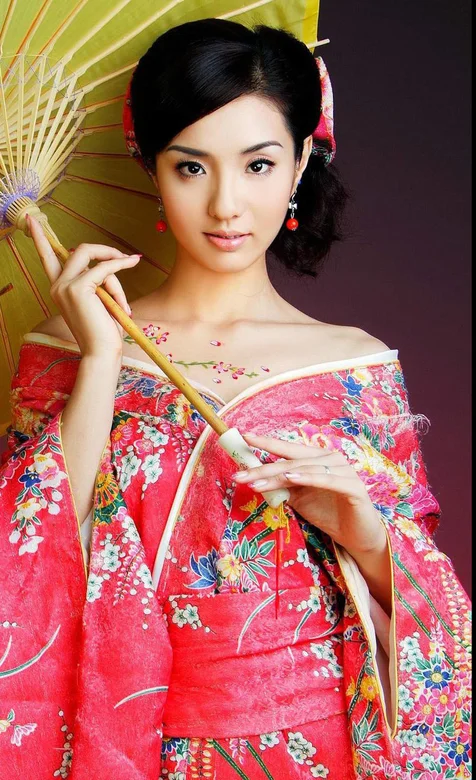 拿伞的古典美女手机壁纸下载 – 高清 桌面壁纸 开放版权素材 免费下载 手机电脑通用背景图