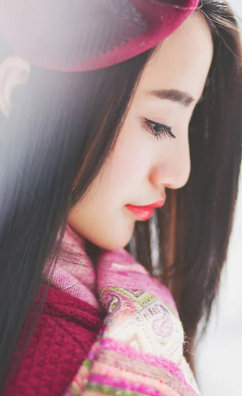 唯美的冬季美女高清写真手机壁纸 – 高清 桌面壁纸 开放版权素材 免费下载 手机电脑通用背景图