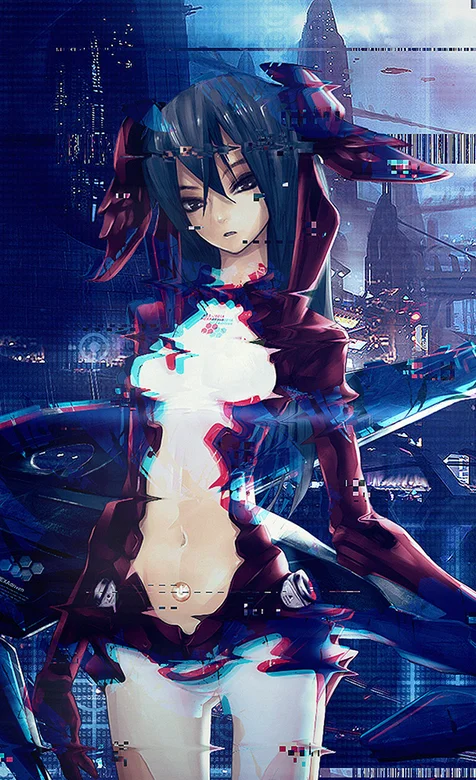 魔力初音个性手机桌面 – 高清 桌面壁纸 开放版权素材 免费下载 手机电脑通用背景图