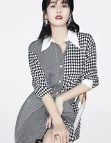 白鹿（白梦妍）高清时尚秋装写真图片集