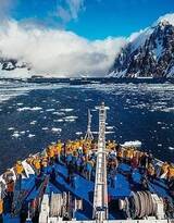 去南极的必经之地，德雷克海峡风景图片