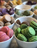 美味甜品马卡龙高清素材