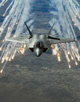 美国新型隐形战机F-22高清图片