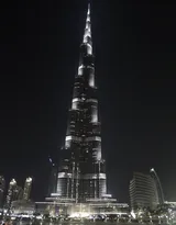 土豪国家迪拜地标建筑哈利法塔图片