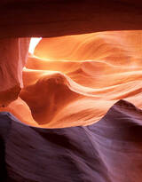 奇幻自然峡谷美国亚利桑纳州羚羊峡谷高清图片