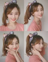 长发发带的绑法，教你怎么绑发带比较好看。