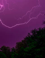 高清闪电，雷暴等自然景象图片