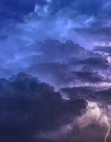 高清闪电，雷暴等自然景象图片