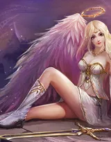 是天使还是魔鬼，高清带翅膀的动漫人物图片大全