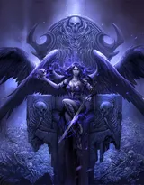 是天使还是魔鬼，高清带翅膀的动漫人物图片大全