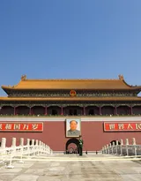 北京长安街天安门高清图片