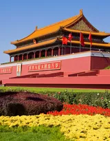 北京长安街天安门高清图片