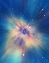 宇宙炫彩星河，黑洞等天文景观，无边无际的美！