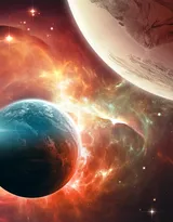 宇宙炫彩星河，黑洞等天文景观，无边无际的美！