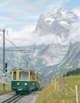 金秋十月的瑞士阿尔卑斯山脉 唯美自然风光阿尔卑斯山美图