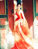 许晴性感国风系列写真大片，多款服饰诠释成熟女人魅力