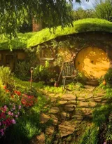 新西兰 玛塔玛塔小镇景色图片，梦幻中的童话世界