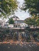 阿姆斯特丹的秋，荷兰首都阿姆斯特丹景色图片