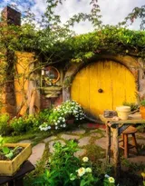 新西兰 玛塔玛塔小镇景色图片，梦幻中的童话世界