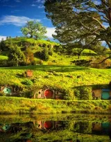 新西兰 玛塔玛塔小镇景色图片，梦幻中的童话世界