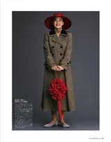 苍井优时尚优雅《FIGARO》写真大片，诠释搞怪秋装复古风