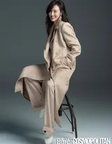 唐嫣个性潮流穿着登《时尚COSMO》杂志写真图片