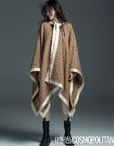 唐嫣个性潮流穿着登《时尚COSMO》杂志写真图片