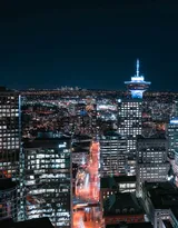 唯美的繁华城市风景图片