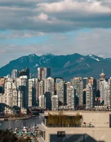 唯美的繁华城市风景图片