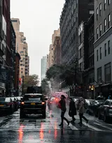 唯美的繁华城市风景图片