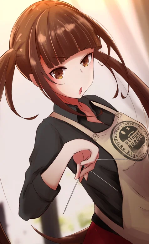 日系动漫小厨娘可爱手机壁纸 – 高清 桌面壁纸 开放版权素材 免费下载 手机电脑通用背景图-iPhone17-1
