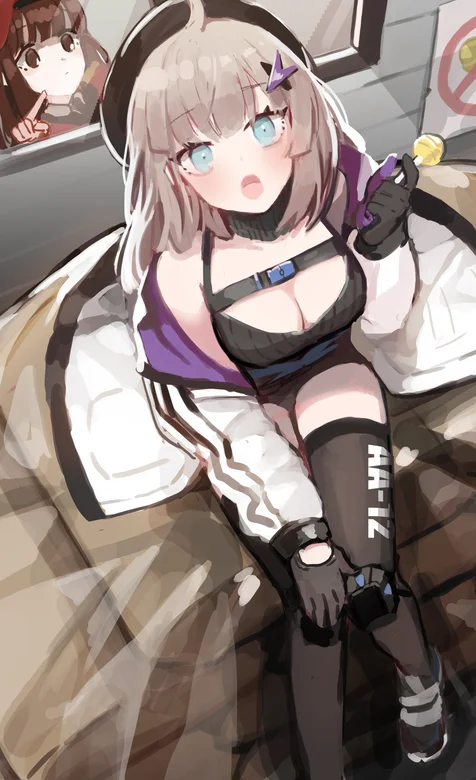 手拿棒棒糖的豪乳动漫美女高清4K手机背景 – 高清 桌面壁纸 开放版权素材 免费下载 手机电脑通用背景图